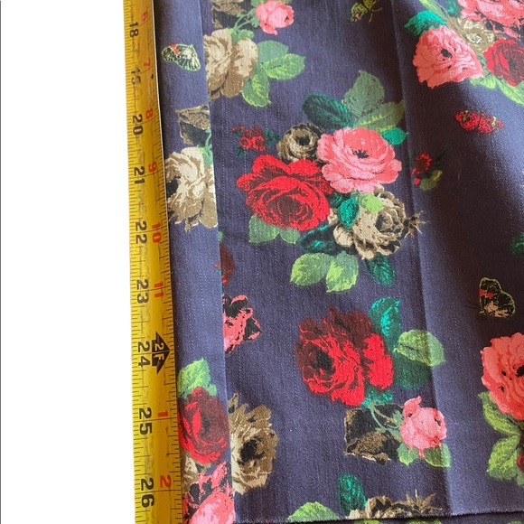 Larry Levine Vintage Rose Floral Pants - Picture 11 of 13